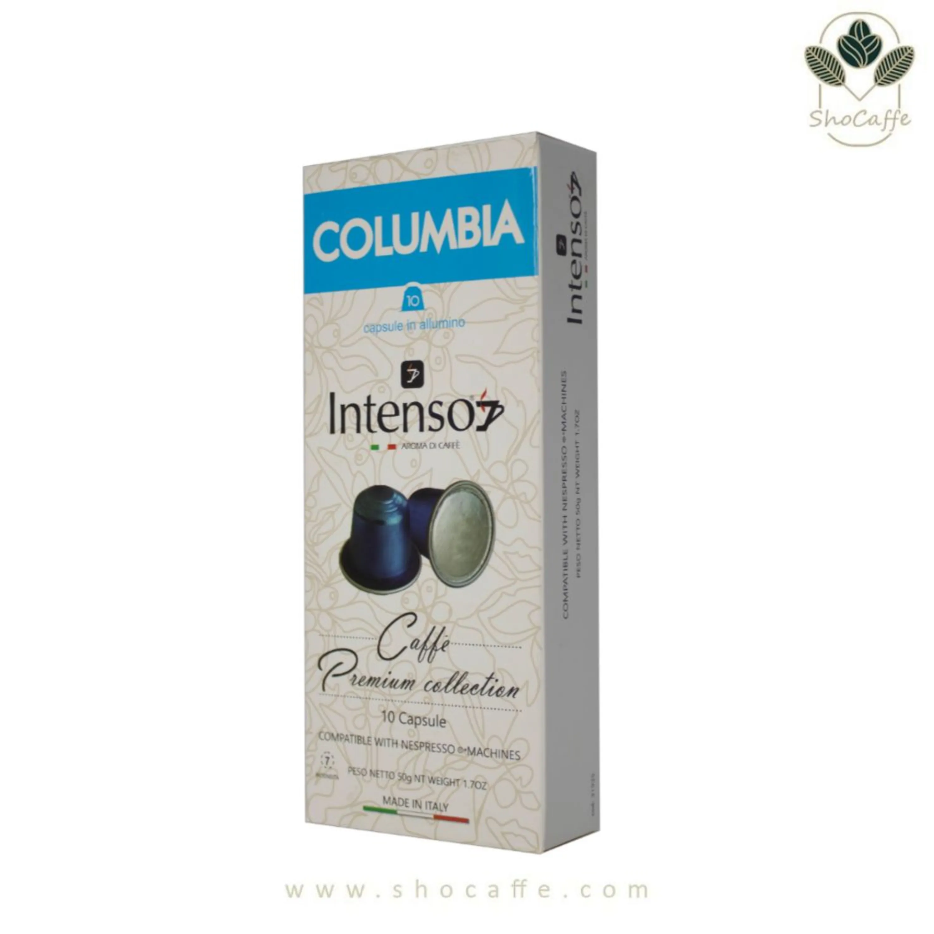 کپسول قهوه نسپرسو اینتنسو مدل Columbia Intenso